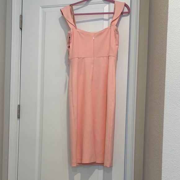 NWT Laundry by Shelli Segal English Rose Pink Sleeveless Dress Women’s 6 - Picture 4 of 8